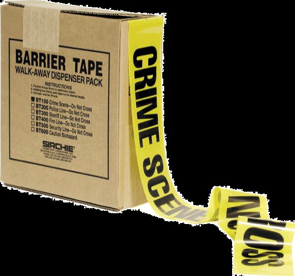 Barrier Tape, Crime Scene Do Not Cross (BT100)