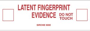 FINGERPRINT EVIDENCE TAPE, Tape only w/Custom Imprint (906E)