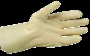 Heavy-Duty Rubber Gloves, 12" (30.5cm) 18 mil (HDG100)