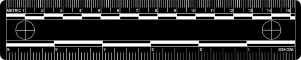 Photo Evidence Scale, Black (PPS403)