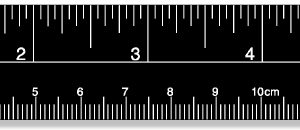 Magnetic Evidence Scale, Black (MR30KS)
