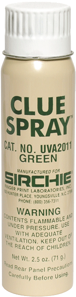 CLUE SPRAY GREEN fluorescent color 4 oz. (UVA2011)