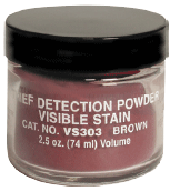 VISIBLE STAIN DET. POWDERS, BROWN natural color (VS303)