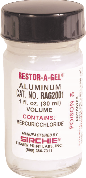 RESTOR-A-GEL® Serial Number Restoration Gel - Aluminum (RAG200)
