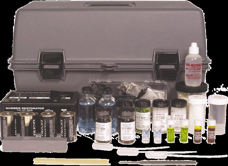 Master Number Restoration Kit (MNR100) – Forensi-Tech Limited