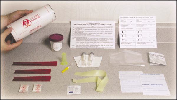 Blood Alcohol/Urine Specimen Collection Kit (BUK100)