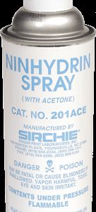 Ninhydrin Spray with Acetone, 16 oz. (201ACE)