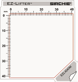 EZ-LIFTERS w/Backing Sheets & ID Labels, 1.5" x 1.5" (EZL4040M)
