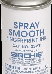 Spray Smooth Fingerprint Ink, aerosol, 4 oz. (232T)