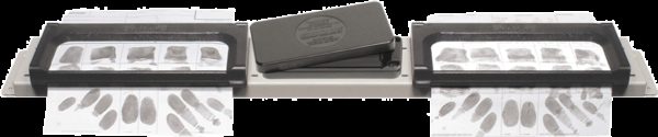 Portable Fingerprint Station w/double cardholder (EZID002)